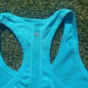 Lululemon Blue Racerback Tank Top small